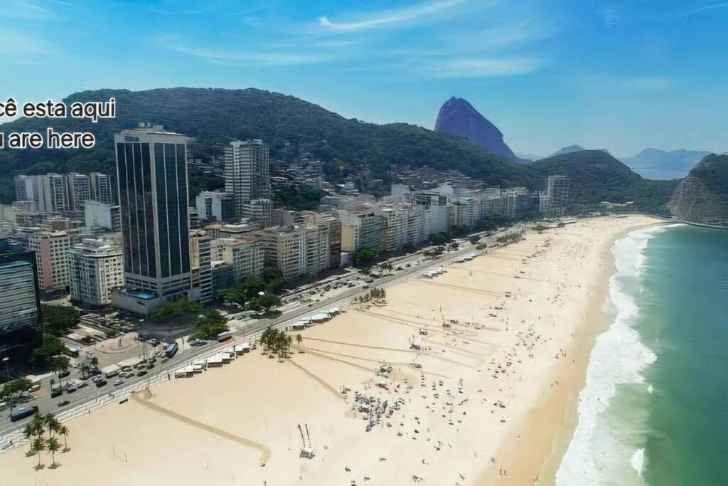 Apartamento Copacabana Beach - Apartamento Confortavel Posto 2 Vista Mar Rio de Janeiro Ngoại thất bức ảnh