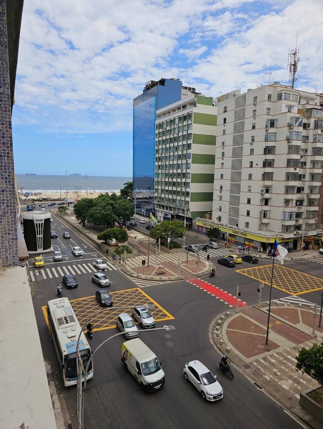Apartamento Copacabana Beach - Apartamento Confortavel Posto 2 Vista Mar Rio de Janeiro Ngoại thất bức ảnh